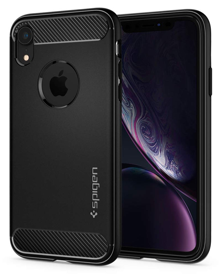 Spigen Rugged Armor Case Designed for Apple iPhone XR (2018) - Matte Black