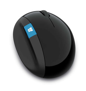 Microsoft L6V 00004 Back And Windows Button Wireless Sculpt 4 Way Scrolling MoUSe, Black