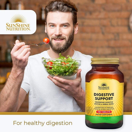 SUNSHINE NUTRITION Digestive Support 100 Tablets