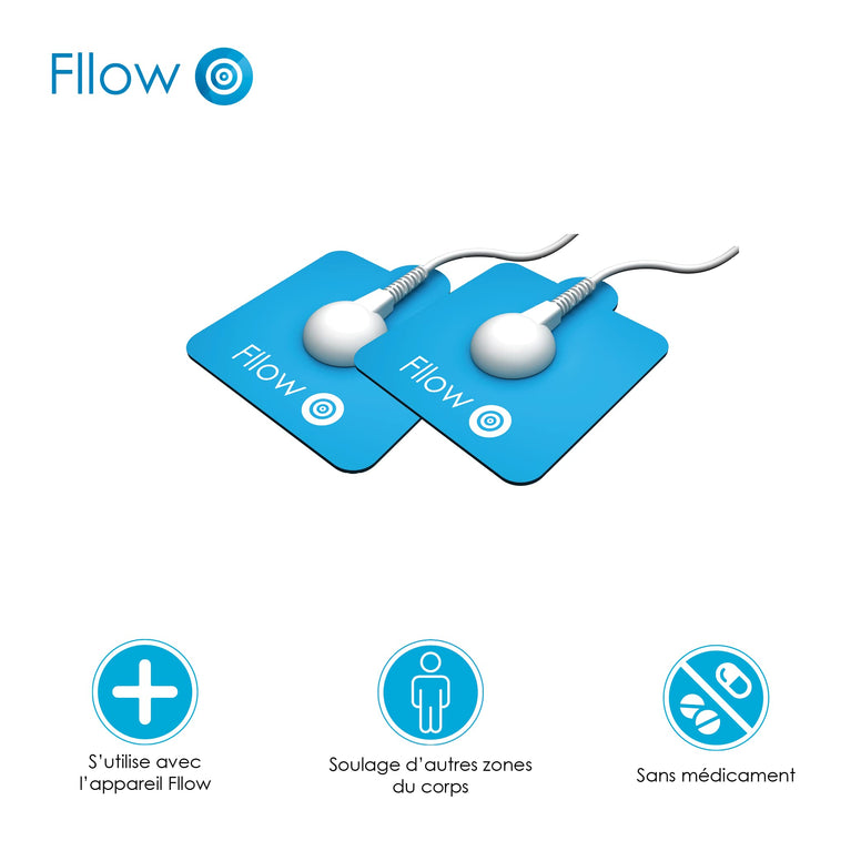 Paingone Fllow TENS Electrodes | Relieves Painful Areas | Arms, Shoulders, Thighs, Back| Blood Circulation, Blood Circulation, Pain Relief, Easy to Use