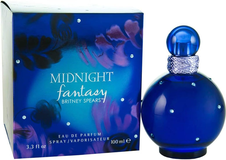 Britney Spears Mid Night fantasy Eau De Parfum for Women, 100 ml