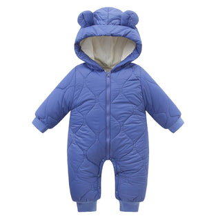 Cute Baby Boys Girls Snowsuit Infant Winter Coat Toddler Onesie Outwear Clothes (0-3 Months)