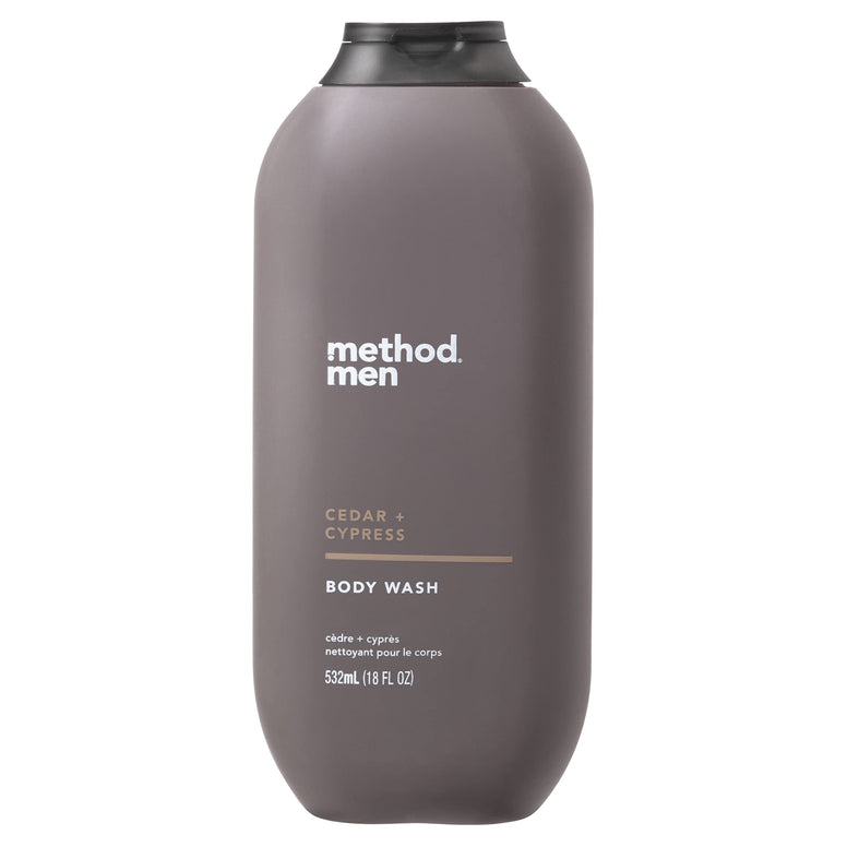 Method Men Body Wash Cedar Cypress 18 fl oz 532 ml