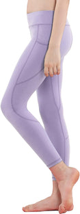 Willit Girls' Athletic Leggings Youth Kid's Dance Running Yoga Leggings Pants Active Compression Tights with Pockets