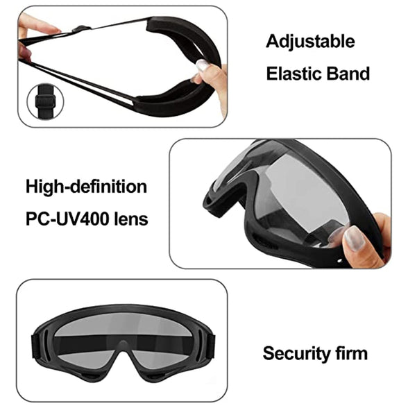 JZS Outdoor Sports Goggles Ski Winter Snow Goggles Over Glasses for Adults Kids Outdoor Sports Goggles