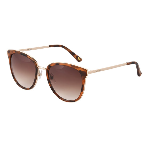 NINE WEST Women's Hayley Sunglasses Round