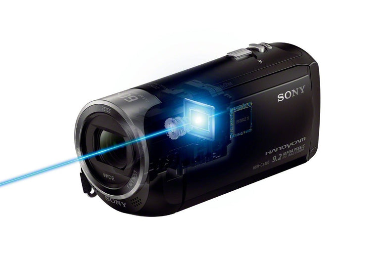 Sony HDR-CX405 9.2 MP Full HD Camcorder (30x Optical Zoom) - Black