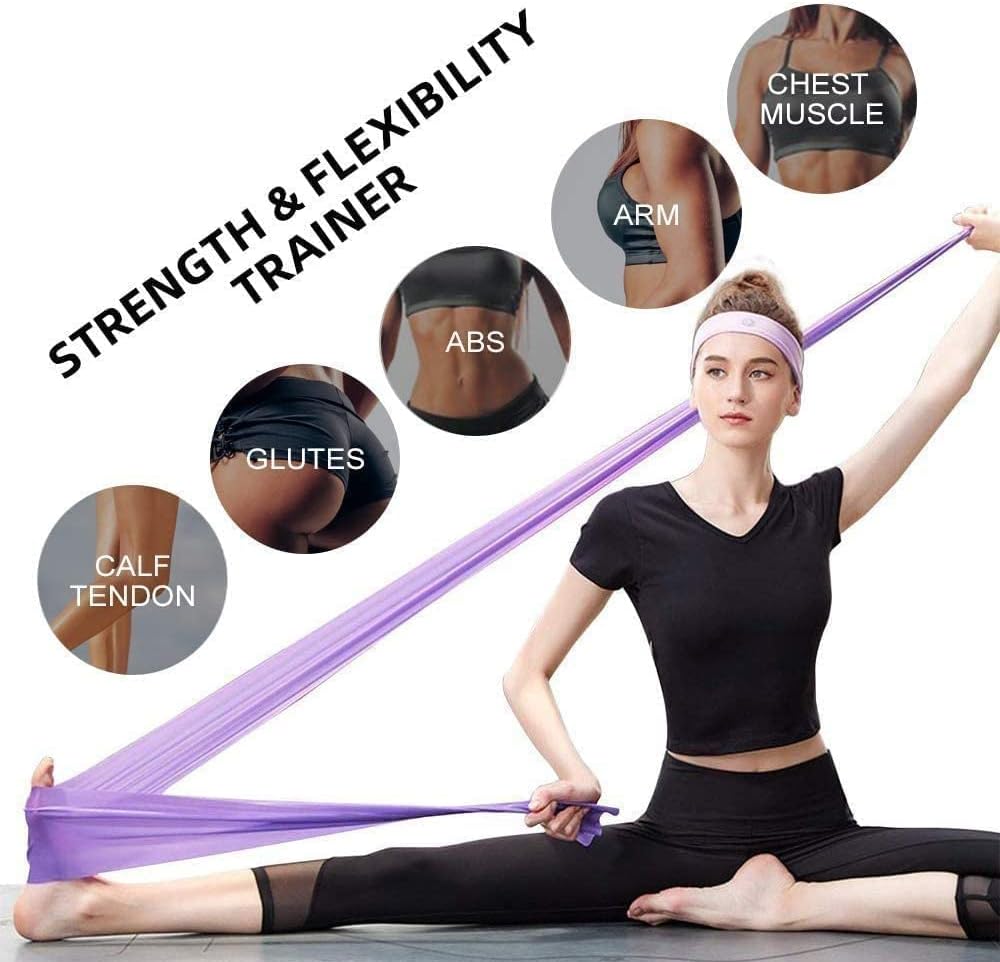 COOLBABY Fitness Equipment Resistance Bands Latex Elastic Bands Fitness Gym Strength Training Workout Crossfit Rubber Sport Loop