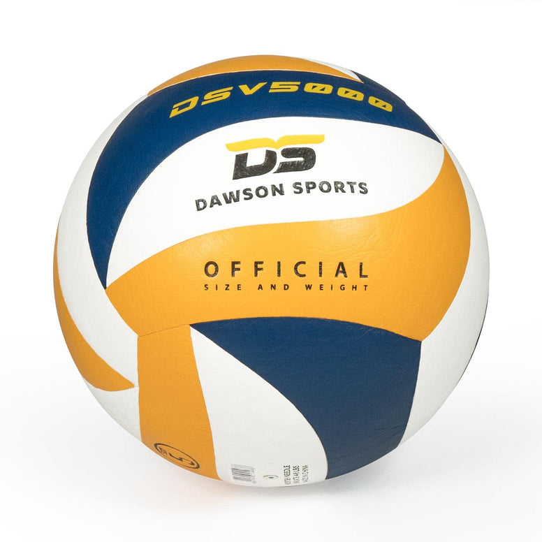 Dawson Sports Unisex Adult Dsv 5000 Volleyball - (190015) Red/Blue, Size 5