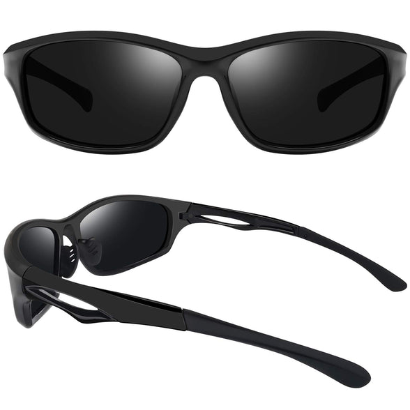 Joopin Polarized Sport Sunglasses for Men Women UV400 Sports Sun Glasses Shades