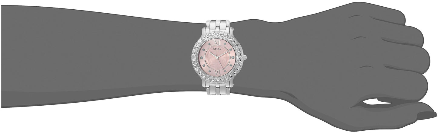 GUESS Women's Stainless Steel Crystal Watch