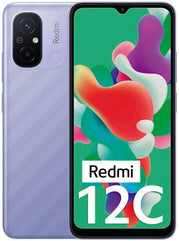 Redmi 12C (Lavender Purple 4GB RAM, 128 Storage) - Powerful MediaTek Helio G85 | Immersive 6.71" HD+ display | 50MP AI dual camera | 5000mAh long-lasting battery