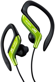 JVC HAEB75G Sports Clip Headphone, Green Small