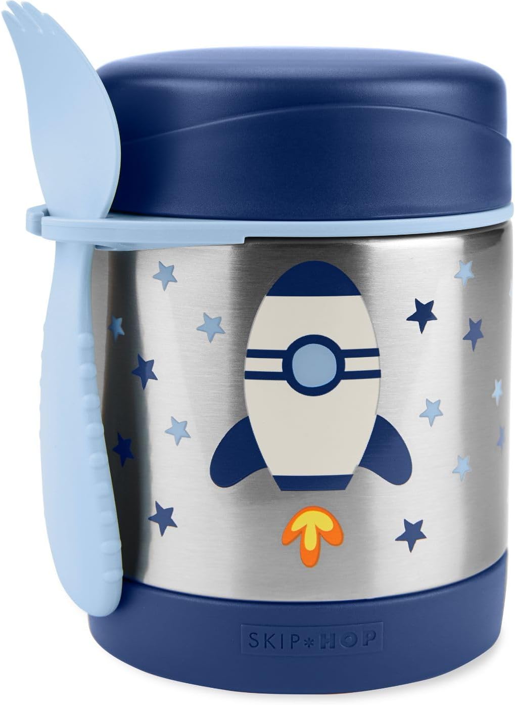Skip Hop Insulated Baby Food Jar, Sparks, Rocket