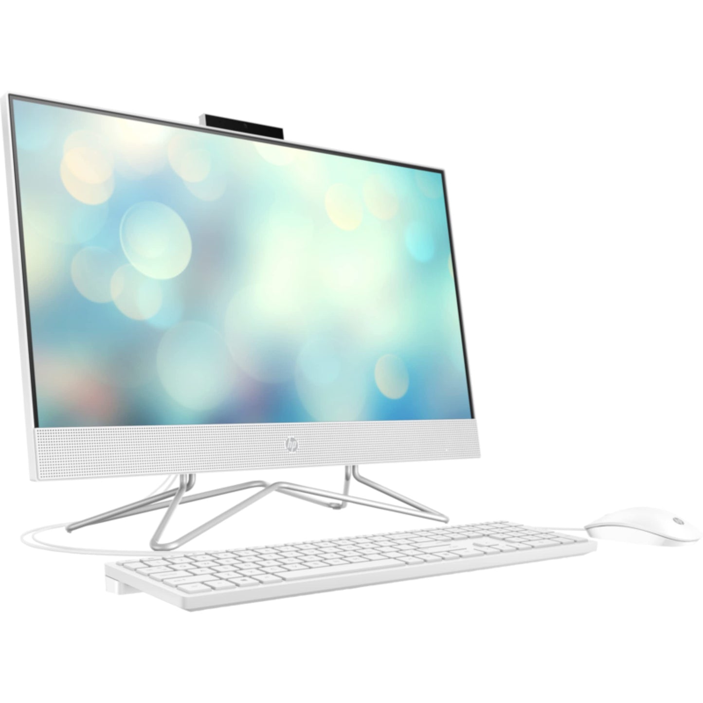 2023 Newest HP All-in-One 24-inch Desktop,12th Generation Intel Core i7-1255U processor|8GB DDR4 RAM|512GB NVMe SSD |Intel Iris Xe Graphics|23.8" FHD Display|Windows 11 Free BT Headset(Starry white)