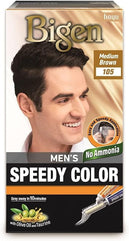 Bigen Men's Speedy Color - 105 Medium Brown