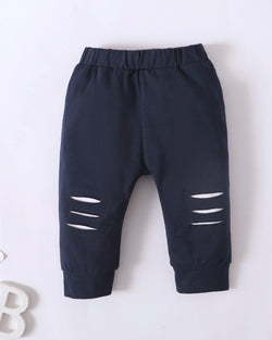 Newborn Baby Boy Clothes Outfits Winter Infant Boy Long Sleeve Romper Top Long Pants Outfits Set 0-3M