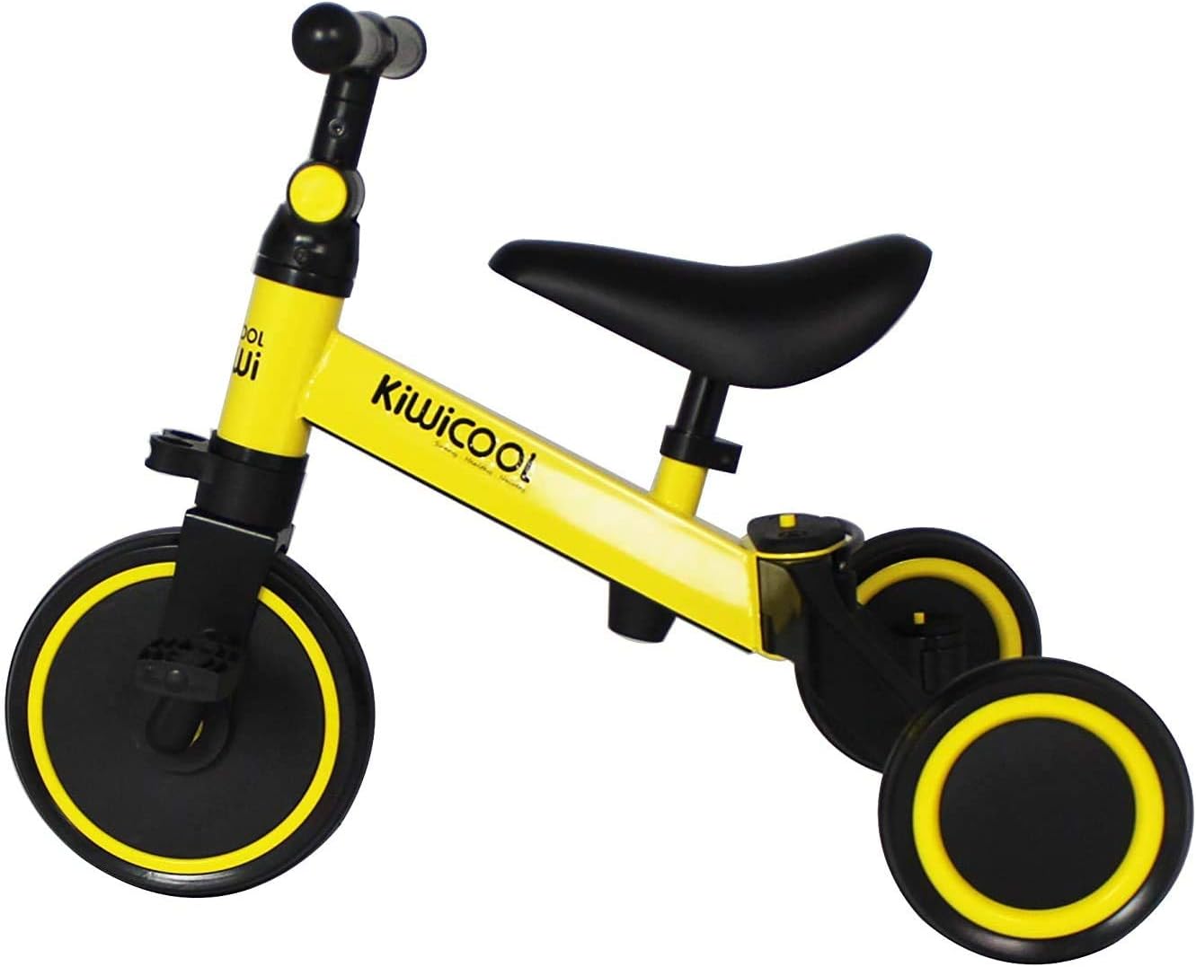 SKY-TOUCH 3 In 1 Kids Tricycles For 1.5-4 Years Old Kids Trike 3 Wheel Bike Boys Girls 3 Wheels Toddler Tricycles(Yellow)