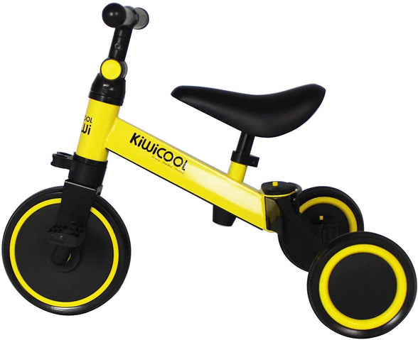 SKY-TOUCH 3 In 1 Kids Tricycles For 1.5-4 Years Old Kids Trike 3 Wheel Bike Boys Girls 3 Wheels Toddler Tricycles(Yellow)