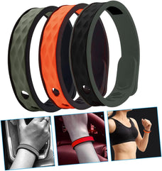 INOOMP 3pcs Anti-static Bracelet Accessories for Men Workout Accessories for Men Colored Wristbands Men Wristband Running Sports Accessory Bracelet for Sports Fashionable Unisex Bracelet