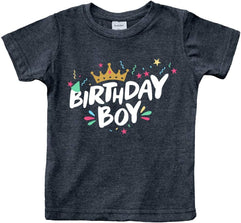 Birthday boy Shirt Happy First 1st 2nd 3rd 4th 5th Toddler Boys Year Old Crown