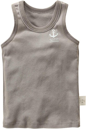 POBIDOBY Toddler Boys' 3 Pack Tank Tops 100% Cotton Sleeveless Undershirts