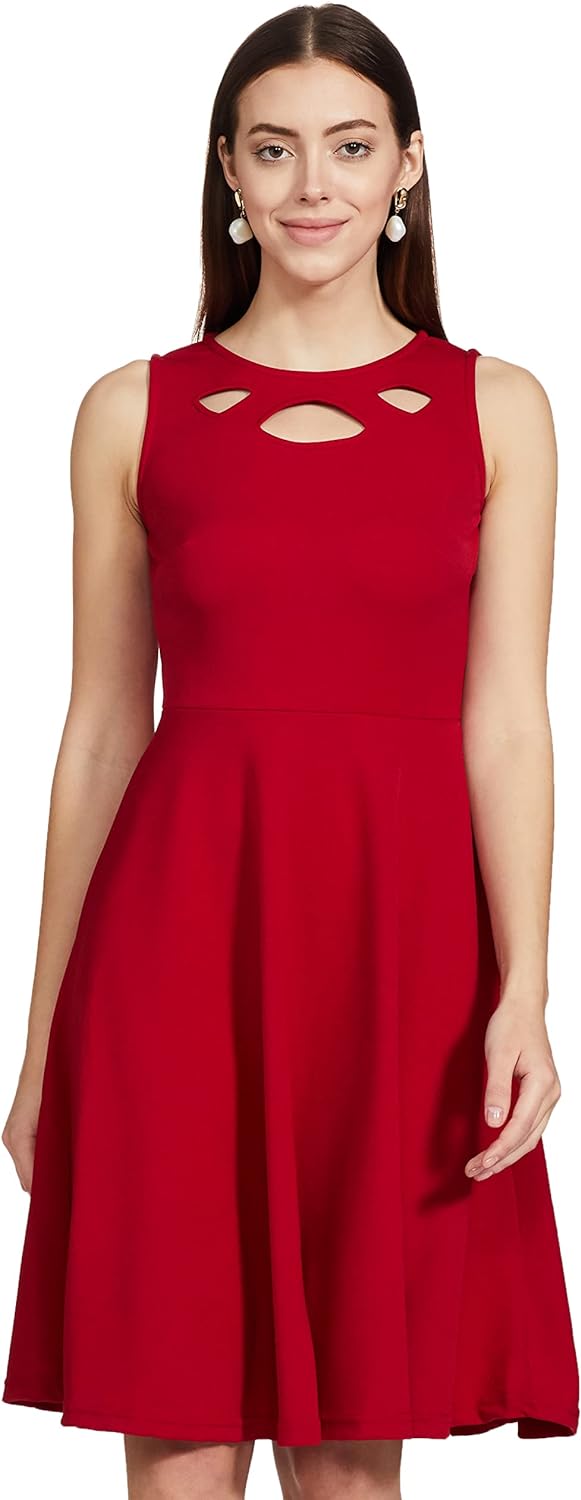 Miss Olive Women's Skater Knee-Length Dress