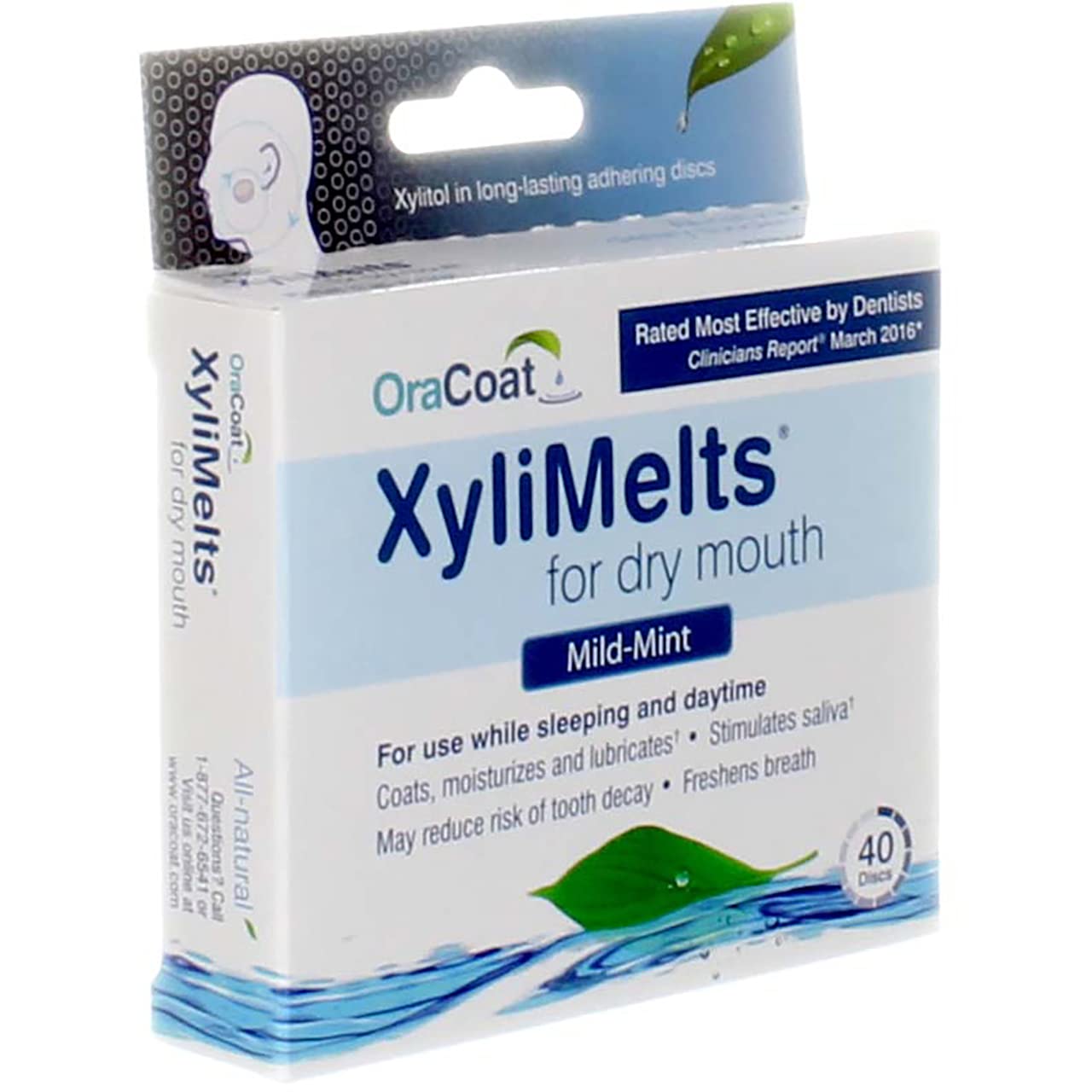 Xylimelts For Dry Mouth-M Size 40ct