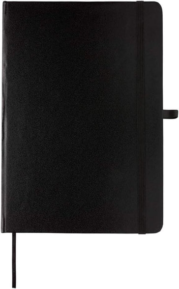Santhome Classic Notebooks | A5, Hardcover, Ruled/Linked Notebooks, Writing Pads, Dairies - 192 Pages (Black)