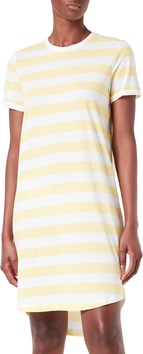 ONLY Women's Onlmay S/S Stripe Dress JRS