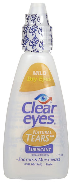 Clear Eyes Mild Dry Tears Eye Drops - 0.5oz