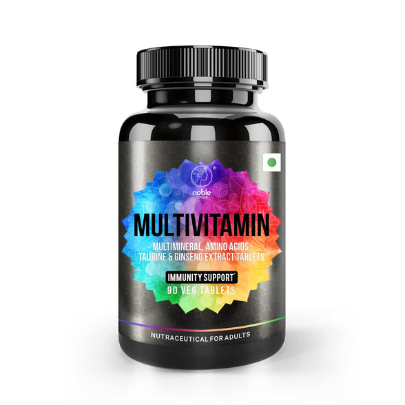 Multivitamin for Men and Women, 90 Multivitamin Multimineral Tablets, with Zinc, Vitamin C, Vitamin D3, Multiminerals and Ginseng Extract, Enhances Energy, Stamina & Immunity