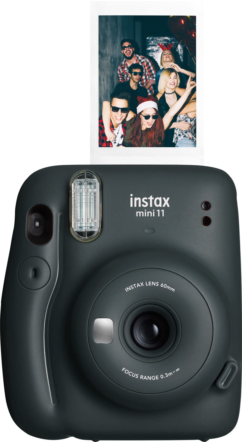 Fujifilm Instax Mini 11 Instant Camera, Charcoal Grey