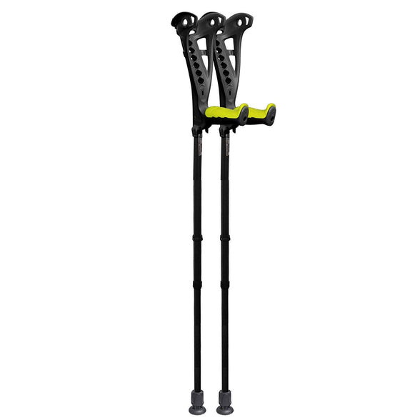 FDI France Access Comfort Forearm Adjustable Single Crutch Walking Stick