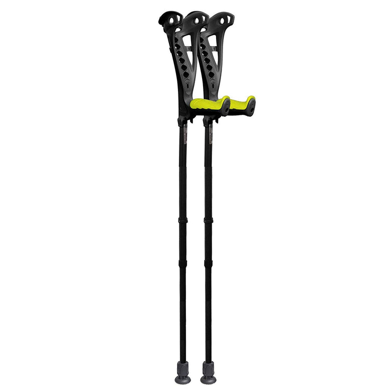 FDI France Access Comfort Forearm Adjustable Single Crutch Walking Stick