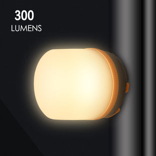 KunHe 3 Pack Portable Camping Lanterns 300 Lumens Warm Light LED Lamps 3 AAA Batteries Powered Lightweight Kids Lantern…