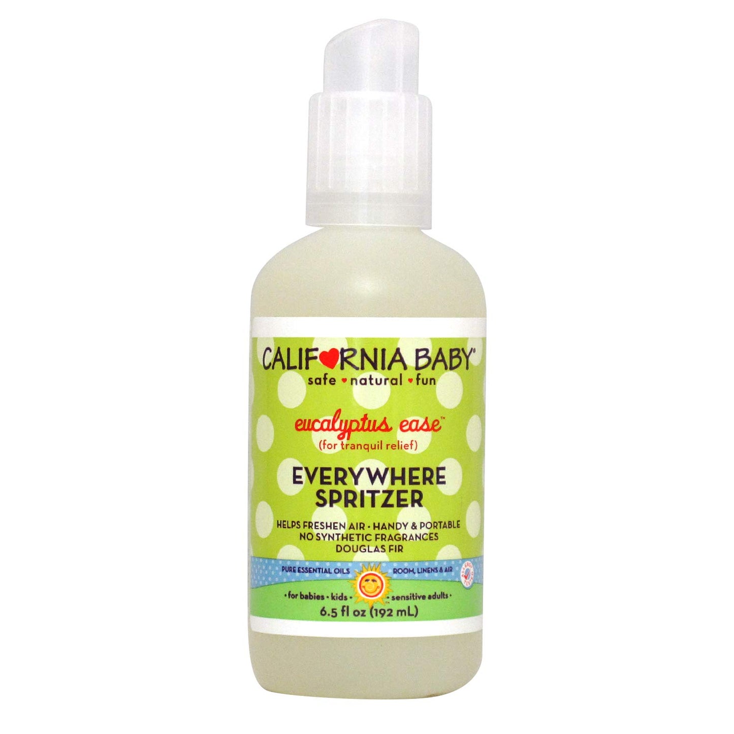 California Baby Eucalyptus Ease Aromatherapy Spritzer (6.5 ounces)