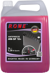 ROWE Hightec AntiFreeze AN-SF 12+ Coolant Magenta - 5 Litre
