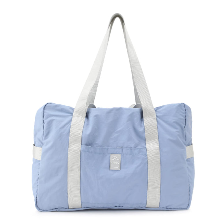 TRIWONDER Travel Duffel Bag, Foldable Weekender Bag for Women & Men, Overnight Carryon Travel Luggage Bag for Sports, Vovation, Gym, 02 Light Blue, 02 Light Blue, Travel Duffel Bags