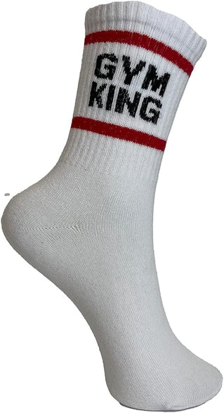 SickSock Funny White Gym Socks