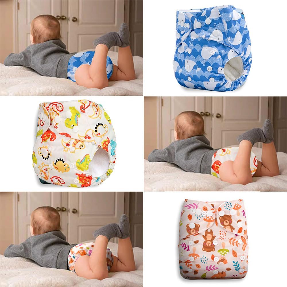 JZS Reusable Swim Nappy, Snug Fit & Fully Adjustable For Ages 0-18 Months, 3-12Kgs. Waterproof Lined With Soft Mesh Interior, Perfect For Swim Lessons