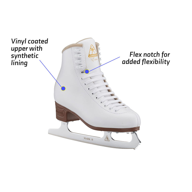 Jackson Ultima Excel Figure Skates for Women and Girls | Olympian Quality Ice Skates