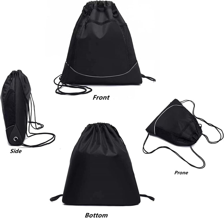 Drawstring Pocket Basketball Backpack, Men'S And Women'S Outdoor Travel Sports Backpack, Water Resistant String Bag Football Swimming Riding Bag