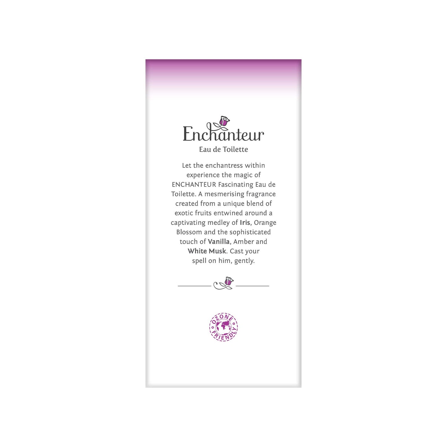 Enchanteur Fascinating Eau De Toilette, Perfume For Women, Long Lasting Fragrance, 100 ml