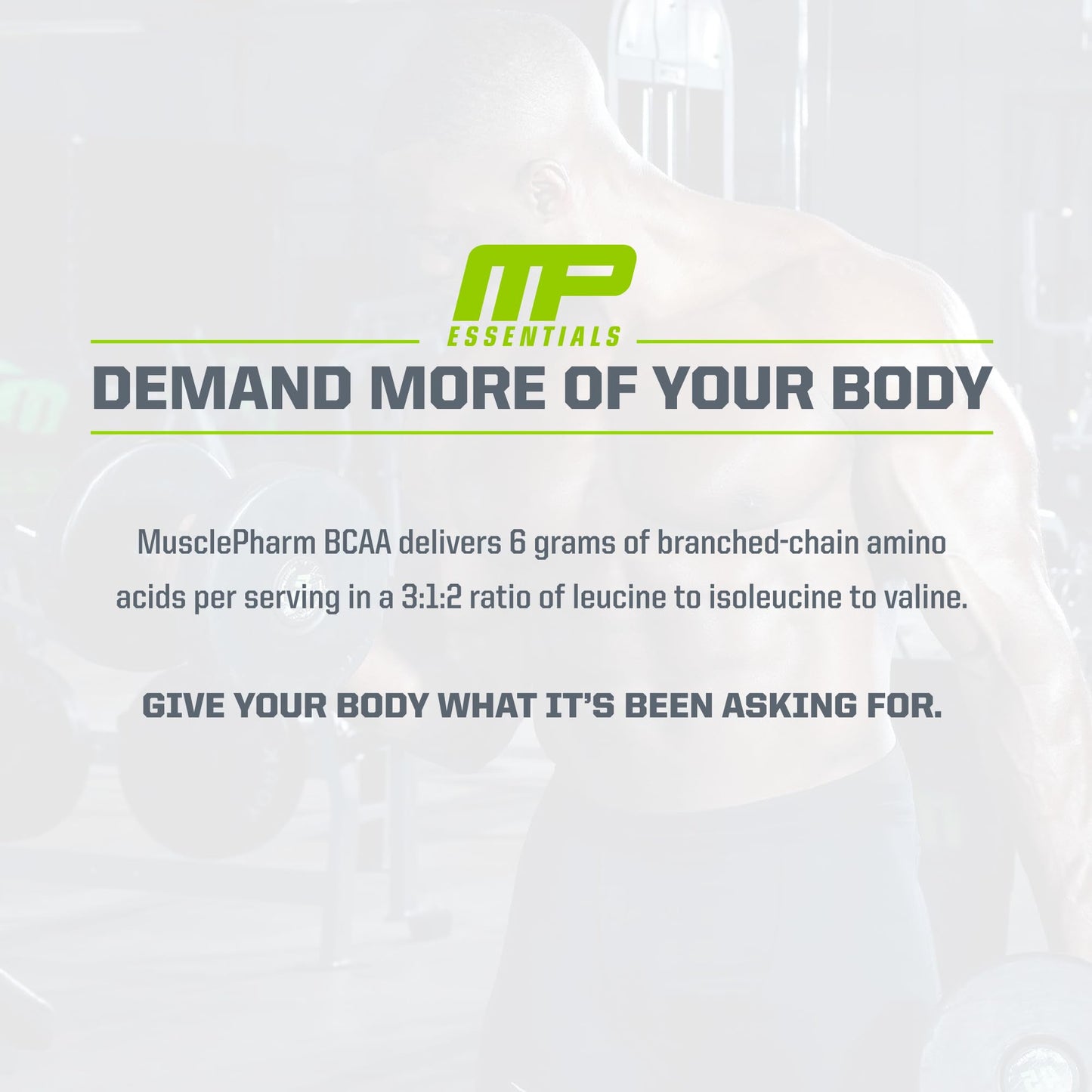 MusclePharm Essentials BCAA, Fruit Punch - 30 Servings