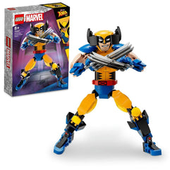 LEGO 76257 Marvel Wolverine Construction Figure, X-Men Action Figure Set with 6 Claw Elements, Play and Display Iconic Superheroes Collection, Collectible Toys