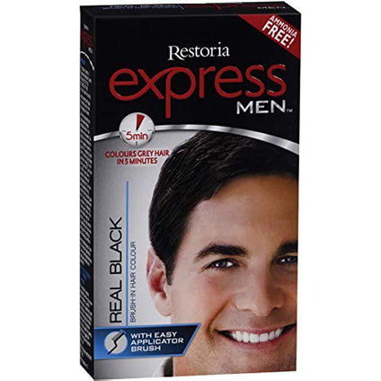 Restoria Express Men's 5-Minute Brush-in Hair Colour
