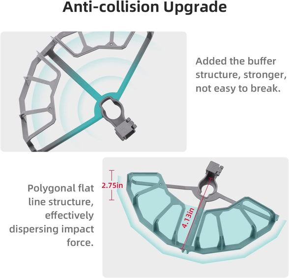 Propeller Guard, Blade Guard, Propeller Guard Ring, Anti-Collision Bumper Ring for Mavic Air2, for Dji Mavic Air 2 Drone 360° Propeller Protection Cover, Propeller Protective Safety Accessory