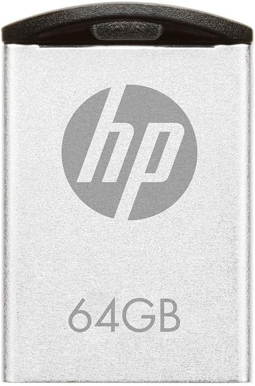 HP USB Memory GB USB 2.0 Super Mini Metal, Shockproof, Splashproof Dustproof Flash Drives v222 W hpfd222 W - 64