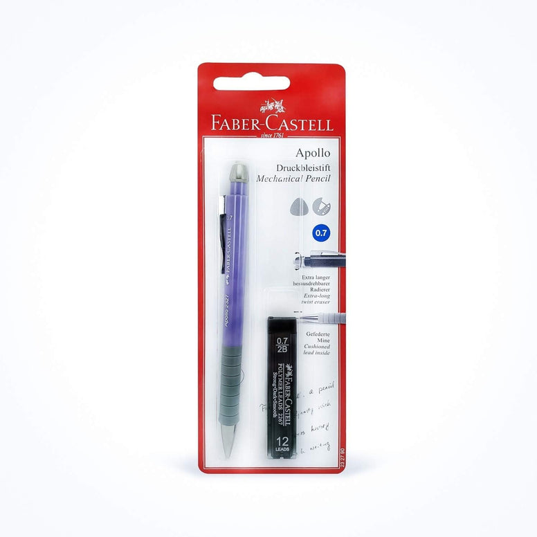 FABER-CASTELL APOLLO MECHANICAL PENCIL 0.7MM,Assorted